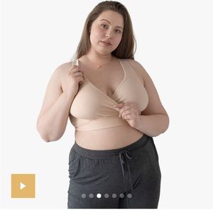 Kindred Bravely French Terry Racerback Nursing & Sleep Bra XL Busty